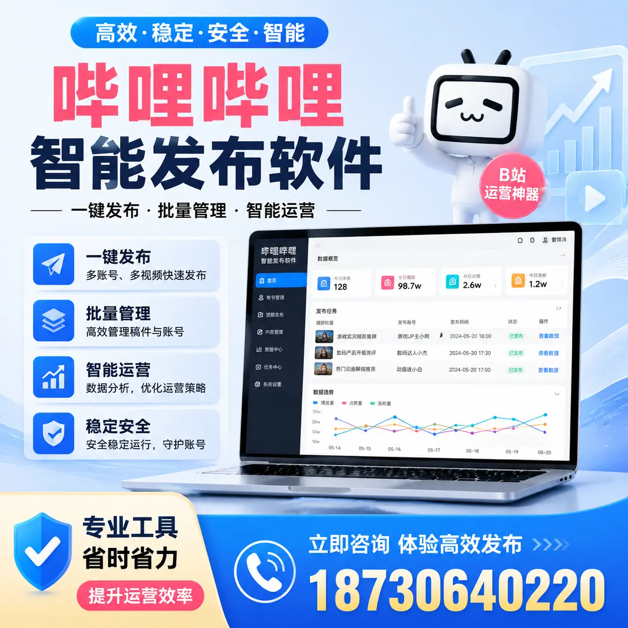 解密哔哩哔哩智能发布软件:功能与优势分析在 淮北